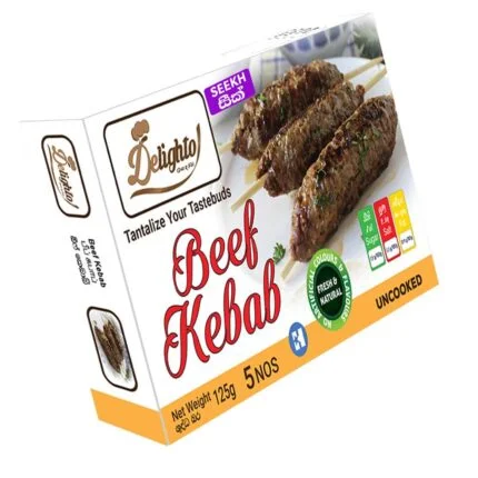 Seekh Beef Kebab - Value Box (25g x 5)