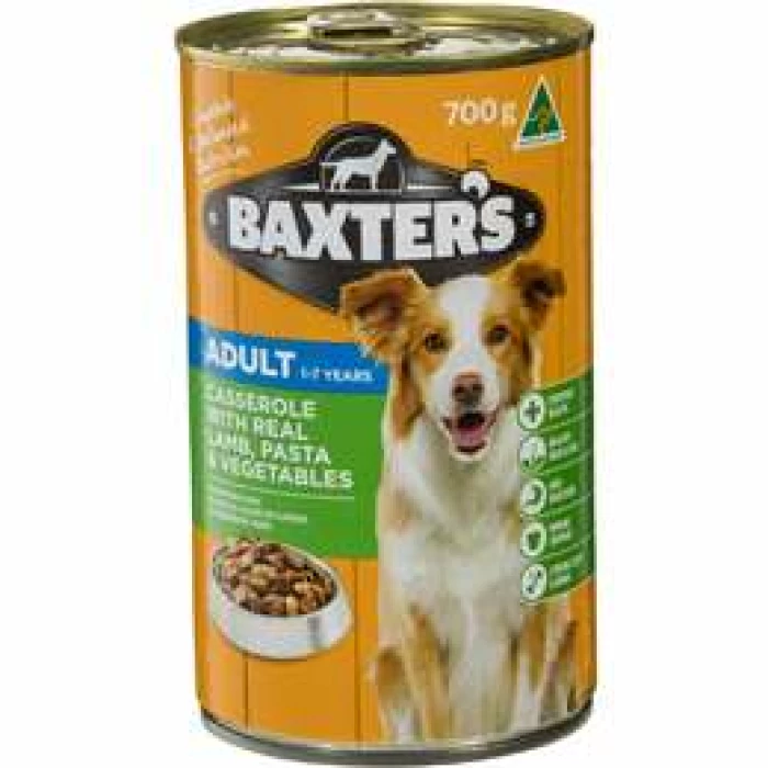 Baxter's dog food casserole lamb, pasta & veg 700g