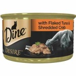 Dine desire flaked tuna & shredded crab grain